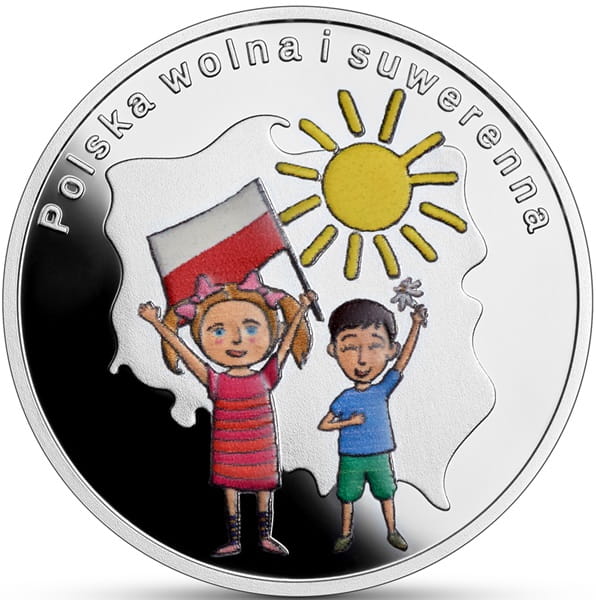 Moneta 10 zł Polska wolna i suwerenna - W Polskę wierzę 2024