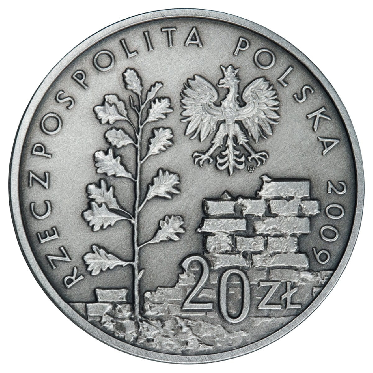 20 zł 65. rocznica likwidacji getta w Łodzi
