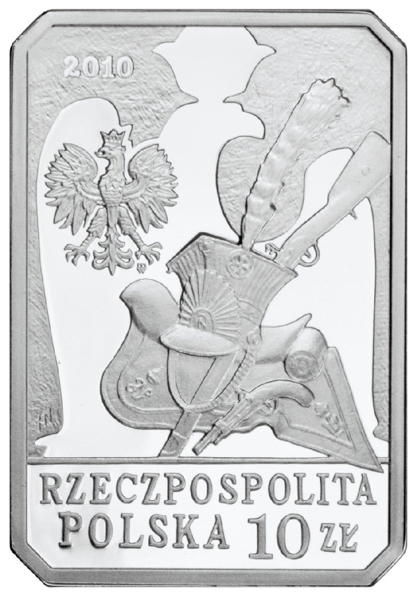 10 zł Szwoleżer Gwardii Cesarza Napoleona I