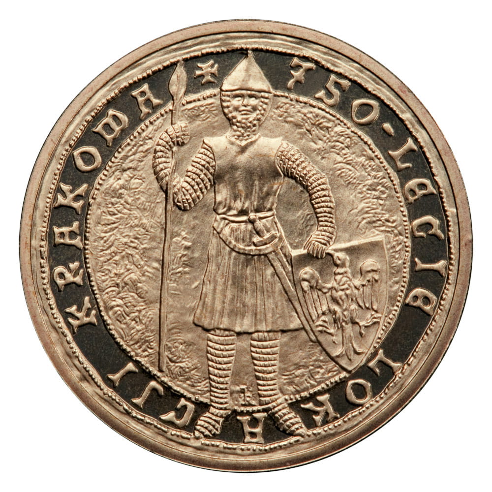 2 zł 750-lecie lokacji Krakowa