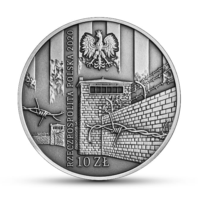 10 zł Ofiarom obozu KL Warschau