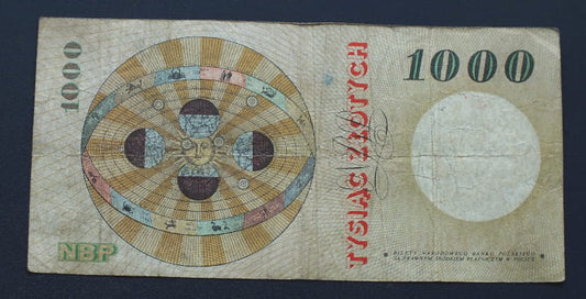 1000 zł Mikołaj KOPERNIK 1965