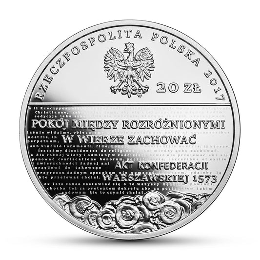 20 zł Pięć wieków Reformacji w Polsce