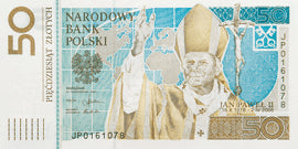 50 zł Jan Paweł II