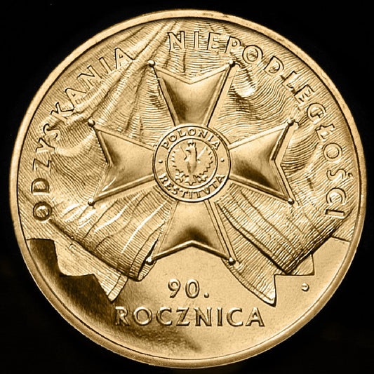 2 zł 90. rocznica odzyskania niepodległości