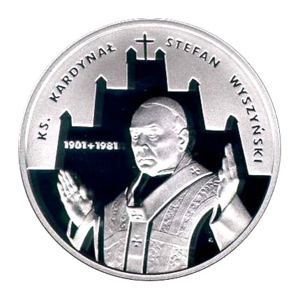 10 zł 100. rocznica urodzin Księdza Kardynała Stefana Wyszyńskiego
