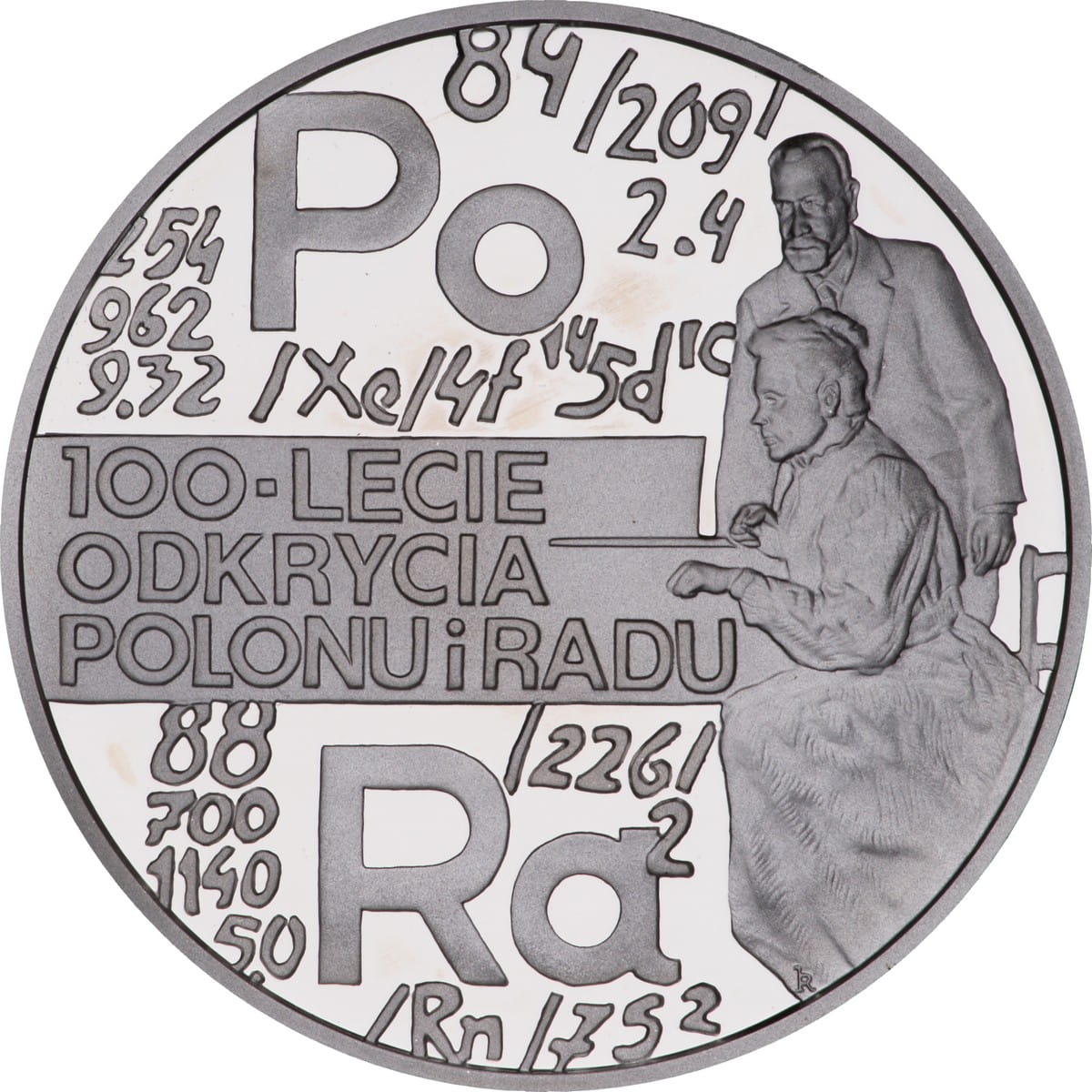 20 zł 100-lecie odkrycia radu i polonu