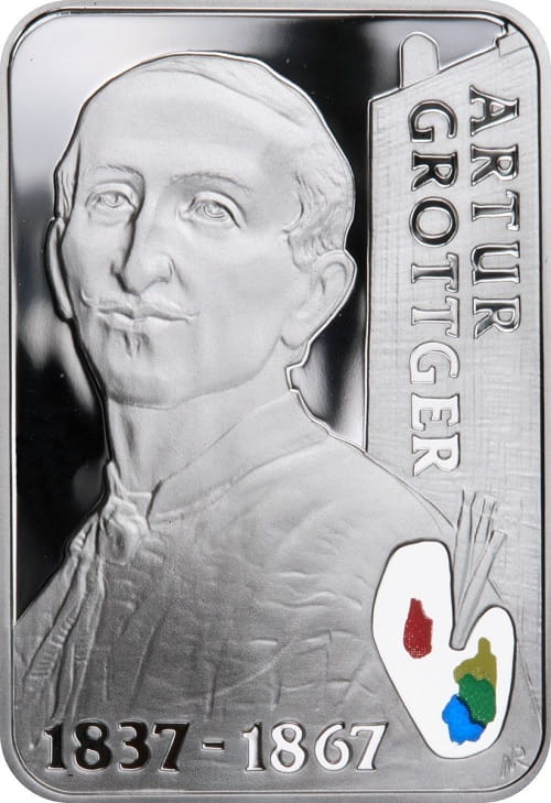 Moneta 20  zł Artur Grottger 2010
