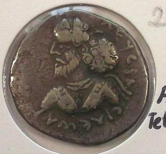 Tetradrachma Pacores (ok 100-130)vIndo - Parthia Grecka