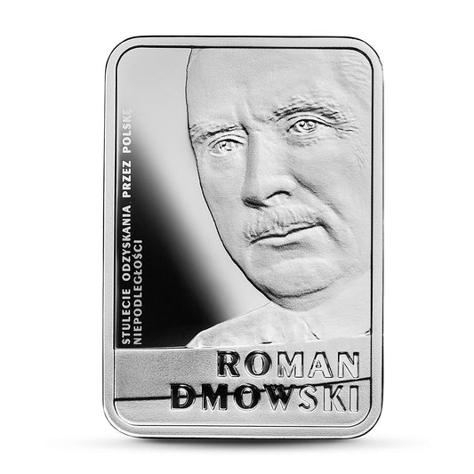 10 zł Stulecie odzyskania przez Polskę niepodległości – Roman Dmowski