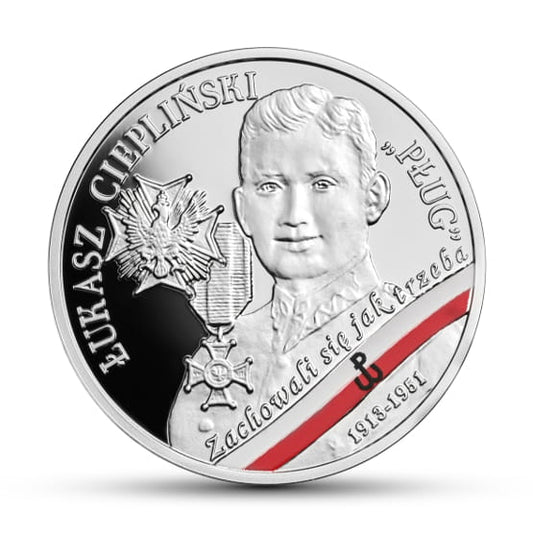 10 zł  Wyklęci przez komunistów żołnierze niezłomni - Łukasz Ciepliński „Pług”